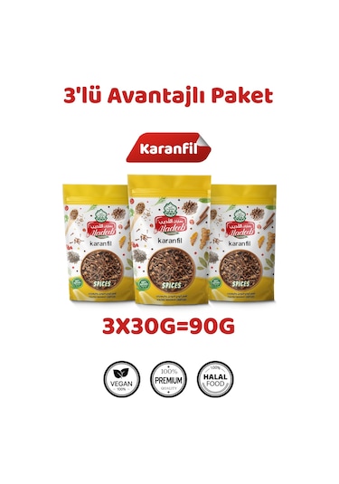 Karanfil Tane 3 X 30 Gr 3 Paket