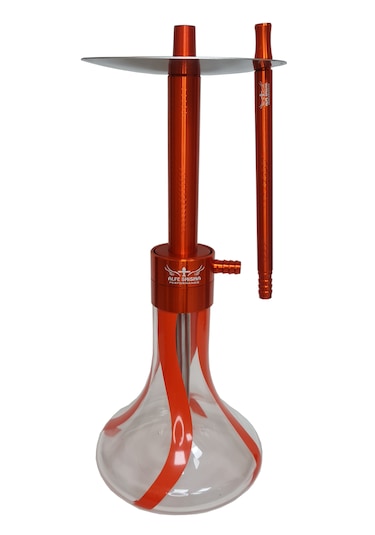 Alfeshisha F1 Siyah Kırmızı Performans Nargile Takımı