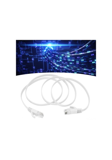 Lemestar 1m Cat6 Rj45 Ethernet Kablosu - 10gbps Hızlı Veri Transferi, Saf Bakır Teller, Mümkün Cihazlar İçin Uyumlu, Esnek Pvc Kapak