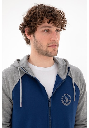 U.s. Polo Assn. Erkek İndigo Hırka Örme 50293396-vr028 İndigo