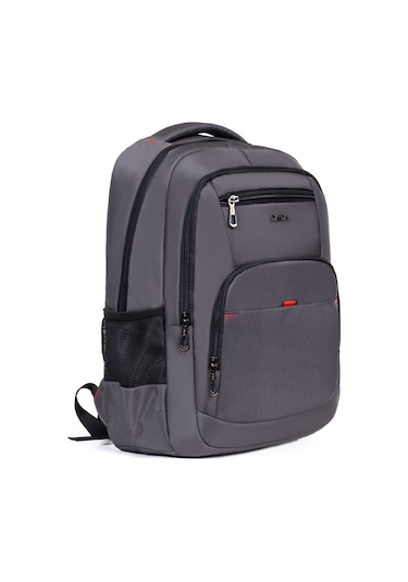 Dada Gri Okul Çantası Geniş İç Hacim Yandan Cepli Uzun Ömürlü ve Sağlam Ortaokul - Lise - Üniversite