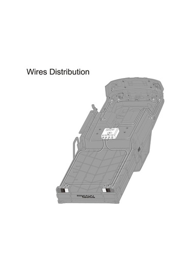 Didadodo 1/10 Toyota Land Cruiser Rc Araç İçin 14 Led'li Kontrol Kutusu İle Profesyonel Aydınlatma Seti, Çok Renkli Led Aydınlatma Sistemi Çok Renkli