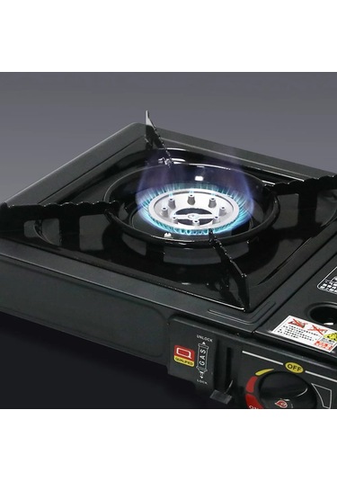 Taşınabilir Gaz Sobası Kamp Sobası Ayarlanabilir Tek Brülör Çok Renkli