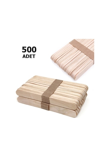 Sırımsı 500 Adet Ahşap Büyük Dil Çubuğu