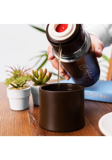 Isim Imza Tasarımlı Çelik Termos Parlak Kırmızı