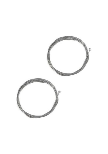 Bisiklet Vites Teli 205 Cm Ön Arka Uyumlu 2 Adet Gri