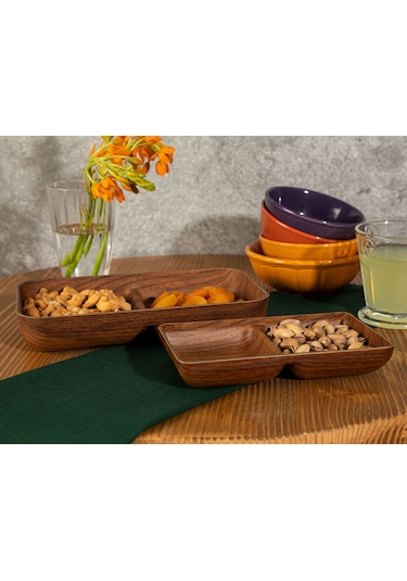 Madame Coco Marivi İki Bölmeli Çerezlik 17.5cm 1plse04710x17,5x2,5cm-std Madame Coco Marivi İki Bölmeli Çerezlik 17.5cm 1plse04710x17,5x2,5cm-std