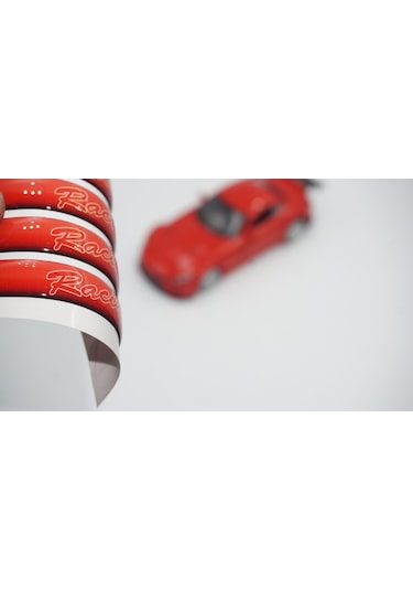 Racing Logo Damla Silikon Ayna Torpido Çamurluk Yanı Sticker