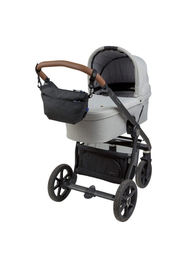 Lassig Buggy Bum Bebek Bakım Seyahat Çantası Black Siyah