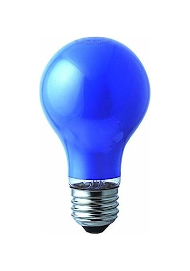 1 Adet 10 Watt Mavi Işık E27 Duy Led Ampul, Mavi Işık 10 Watt Tasarruflu Led Ampul, Mavi Işık Ampul