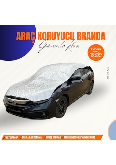 Universal Güneş&dolu&kar Koruyucu 5 Katlı - 4 Mevsim Oto Brandası