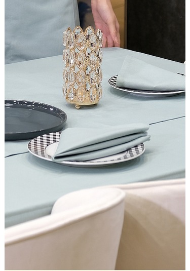 Dream Kumaş Peçete Modelleri Leke Tutmaz Kumaş Peçete Çeyiz Seti 6lı Paket Turkuaz