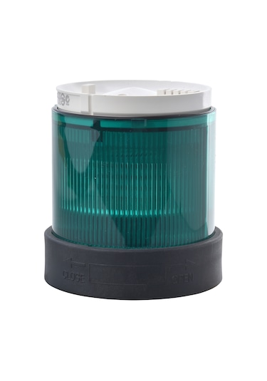 Schneider XVBC2B3 yeşil ışıklı kolon entegre ledli 24v ac/dc