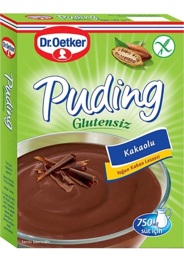 Glutensiz Kakaolu Puding 147 Gr