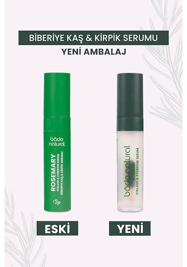 Biberiye Yağı Kaş Kirpik Bakım Serumu Besleyici Ve Güçlendirici