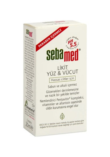 Sebamed Yüz & Vücut Temizleme Likit 20 ML