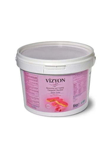 Vizyon Ekler Sos Frambuaz 6 KG