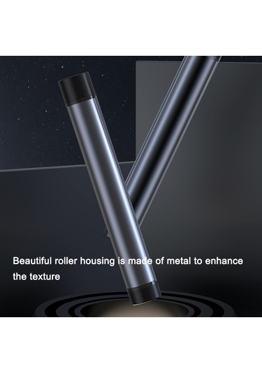 Hombey Oto Çöp Torbası Organizatörü - Gizlenebilir Katlanabilir Askılı Çöp Kutusu, 2 Adet Çöp Torbası Rollü 40 Adet İle, Titanyum Gri Gri