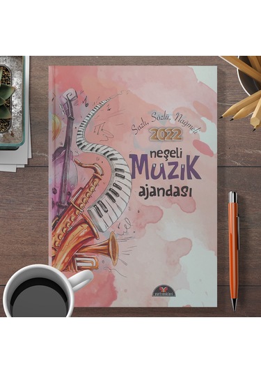 Müzik Ajandası 2021-2022-2023-2024 Koleksiyon Turuncu