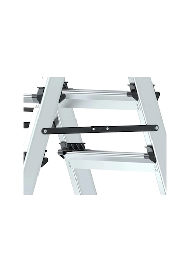 Narvon 3 3 Lüx Çift Çıkışlı Alüminyum Merdiven