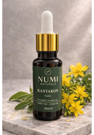 Kantaron Yağı 20 Ml %100 Saf Cilt Ve Saç Bakım Yağı