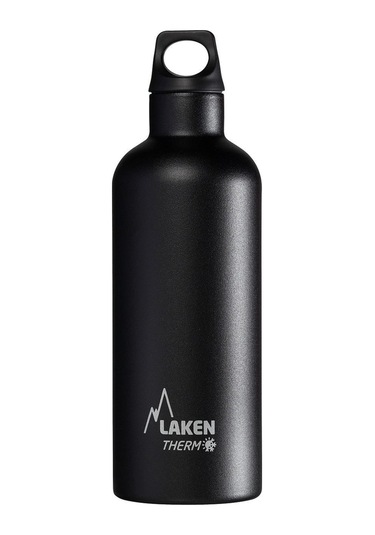 Laken Çelik 18/8 Futura Termos Sise 0,50l Siyah Lkte5n