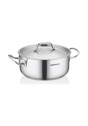 Korkmaz Proline Gastro 28X12 CM Kısa Tencere