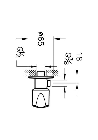 Artema A45206 Ara Musluk Krom
