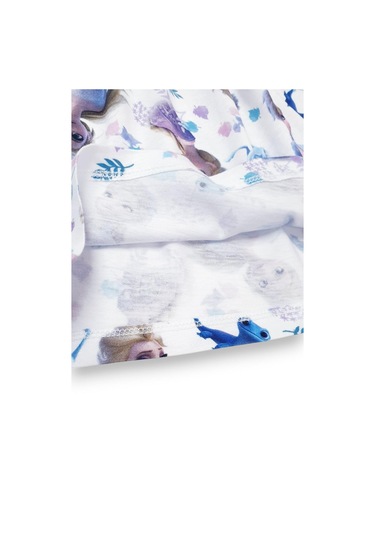 Elsa Kız Çocuk Elbise St07437 Mavi