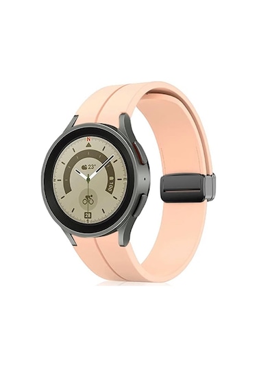 Samsung Galaxy Uyumlu Watch 5 Pro İçin Silikon Kordon Kayış-ky76