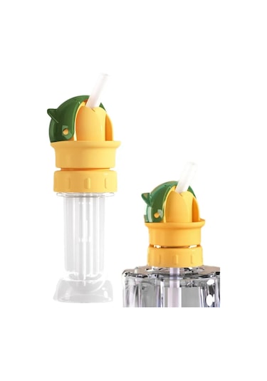 Geeroyoo Bebekler İçin Taşınabilir Boğulma Önleyici Su Şişesi Kapağı - Yeşil, Sızdırmaz Ve Kolay Temizlenebilir