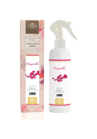 Esved Begonvil Çiçeği Kokusu Sprey 400 ML + Gül Kokusu Araba Kokusu 8 ML