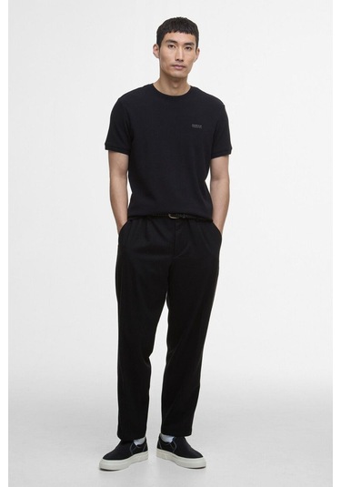 B.ıntl Charlie Textured T-shirt Bk11 Black Bk11 Black