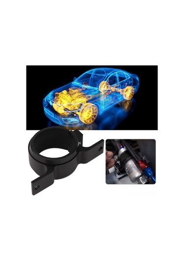 Kosona 60mm Çelik Alüminyum Pompa Tutucu, Araç Çerçeve Montajı, Su-yakıt-yakıt Pompları İçin, Zımba/drill Gereksiz, Dayanıklı Ve Korozyona Dayanıklı