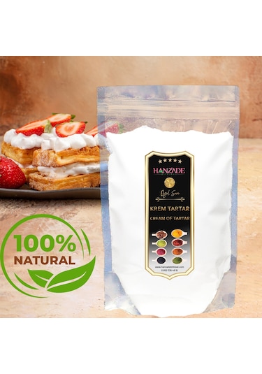 Hanzade Bitkisel Krem Tartar Potasyum Bitartarat 500 G