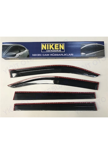 Replax Peugeot Rifter Kromlu Cam Rüzgarlığı 2019 Sonrası 4'lü Niken