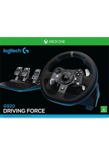 Logitech G G920 Driving Force Xbox Series X|S, Xbox One ve Bilgisayar için Yarış Direksiyonu