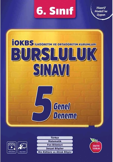Newton 6.sınıf Bursluluk Sınavı 5 Genel Deneme