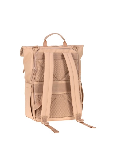 Lassig Rolltop Up Bebek Bakım Sırt Çantası Peach Rose Somon