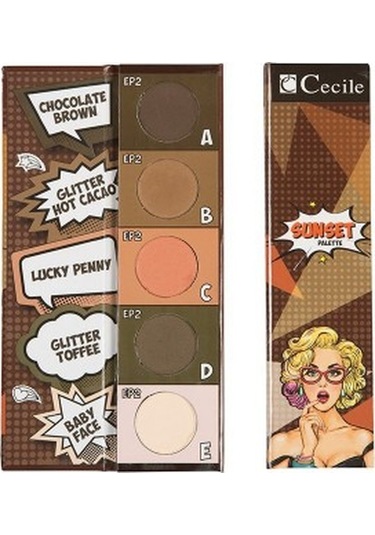 Cecile Eyeshadow Palette Ep 02
