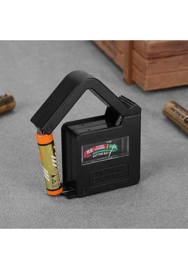 Dofolink Bt860 Pil Test Cihazı - 9v, 1.5v, Aa/aaa Pil Voltaj Ve Şarj Seviyesi Testeri, Kolay Kullanım, Taşınabilir, Yeşil-kırmızı-sarı Işık Göstergesi