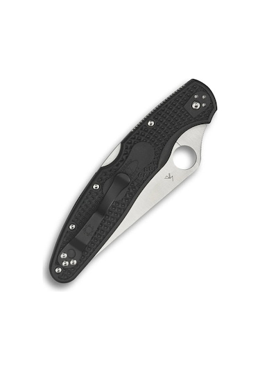 Spyderco Police 4 Black Lightweight Vg10 Plainedge Kamp Çakı Siyah