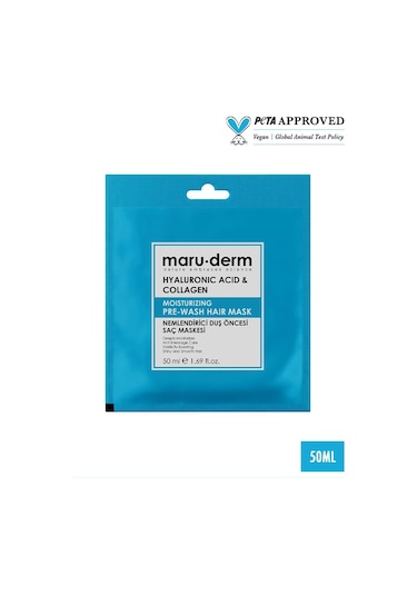 Maruderm Hyalüronik Asit Ve Kolajen Duş Öncesi Saç Maskesi 50 Ml