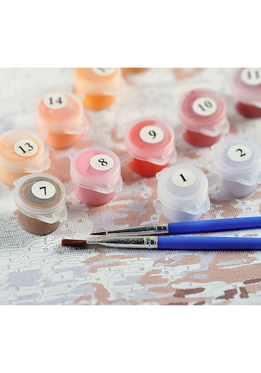 Sayılarla Boyama Seti - İlkbahar