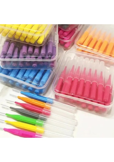 Willowhaven Dentcare 25 Adet Gül Ara Yüz Fırçası, Diş Arası Temizleme Oral Bakım