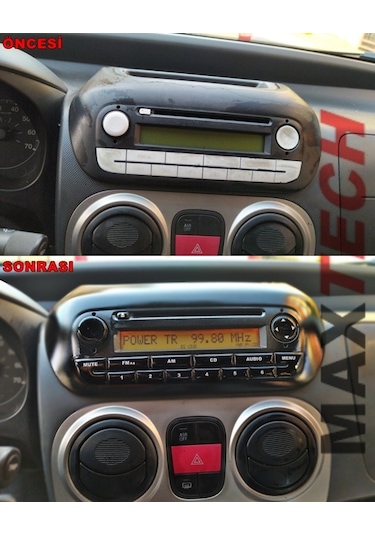 Peugeot Bipper Teyp Tuş Takımı Pianoblack