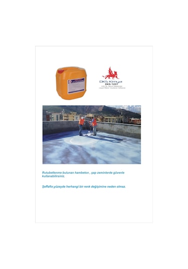 Dks 120T - Likit , Şeffaf Su Yalıtım Malzemesi 20 Kg