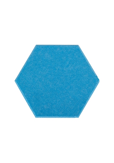 Sones Polyester Elyaf Duvar Dekorasyonu Ses Yalıtımı Pamuk Ses Emici Levha, Stil: Yapıştırıcılı Lake Blue