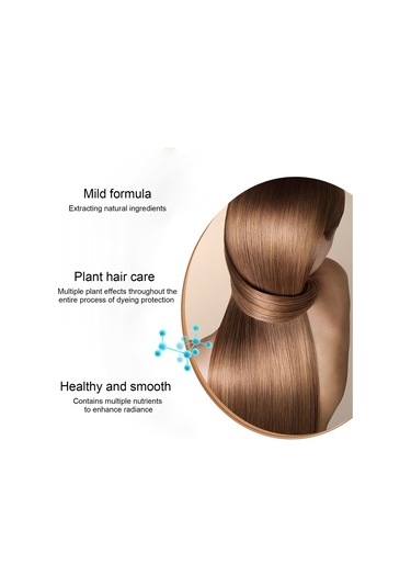 Vkemall 60ml Saç Boyası - Evde Kolay Uygulama - Üzüm Moru Renk - Cilt Dostu Formül