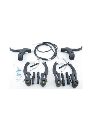 Bisiklet Bmx Fren Takımı Seti Komple Seti V-brake Ön Ark